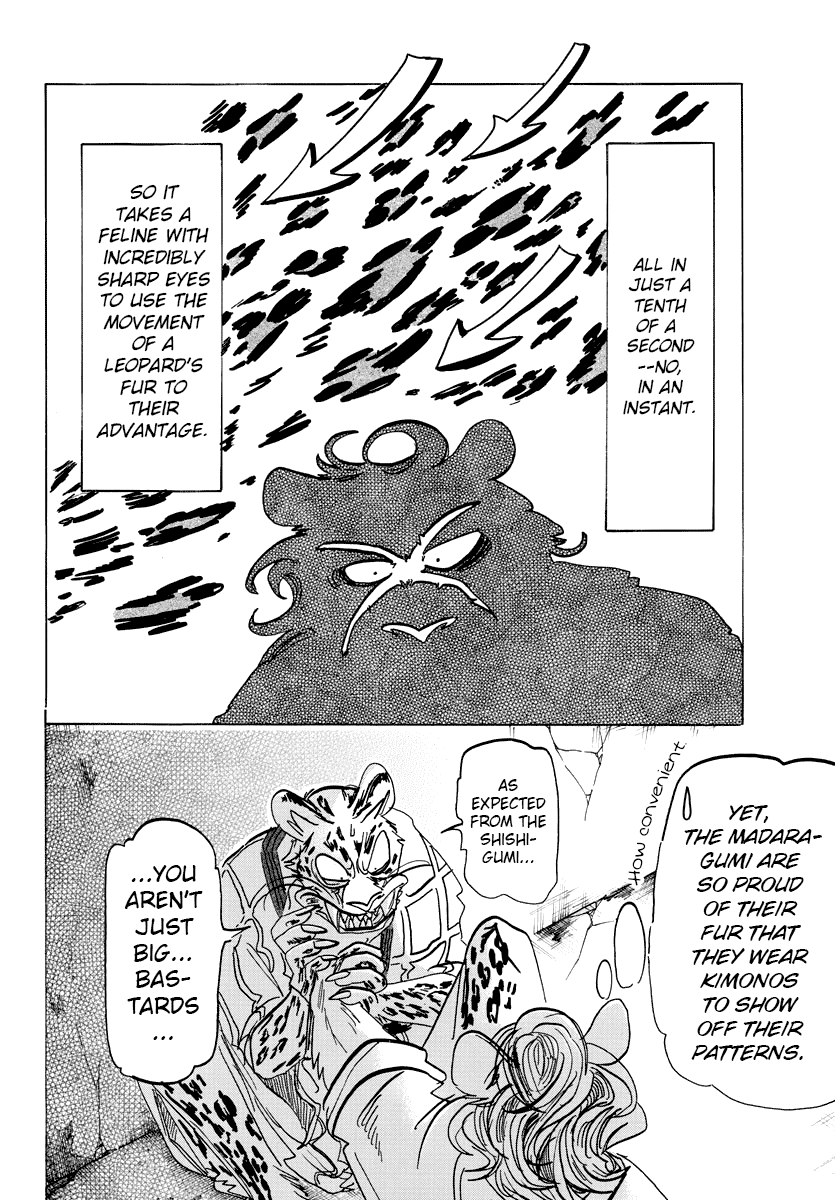 Beastars Chapter 181 page 7 - Chapter 181: Leopard Spots Like Floating Oil Slicks