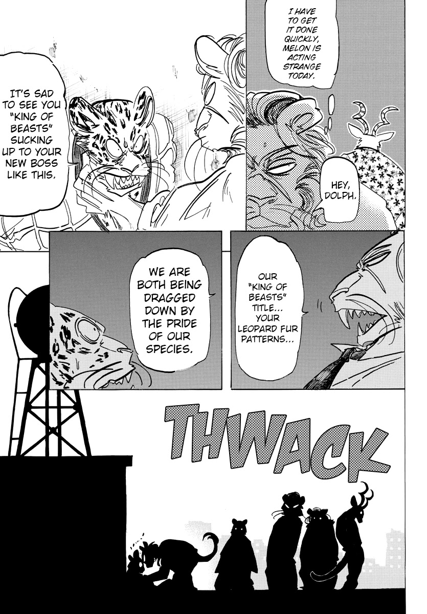 Beastars Chapter 181 page 8 - Chapter 181: Leopard Spots Like Floating Oil Slicks