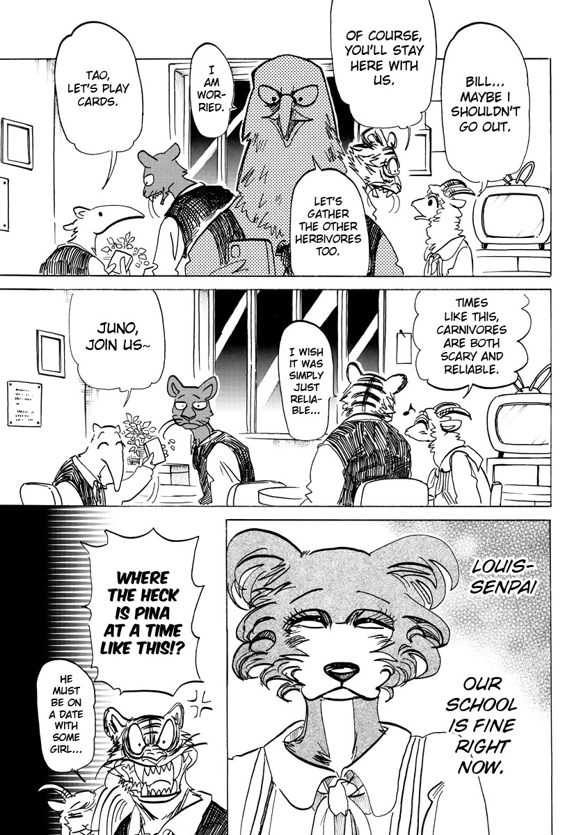 Beastars Chapter 182 page 11 - Chapter 182: Who Did You See During The Sunset On The Road To School That Day?