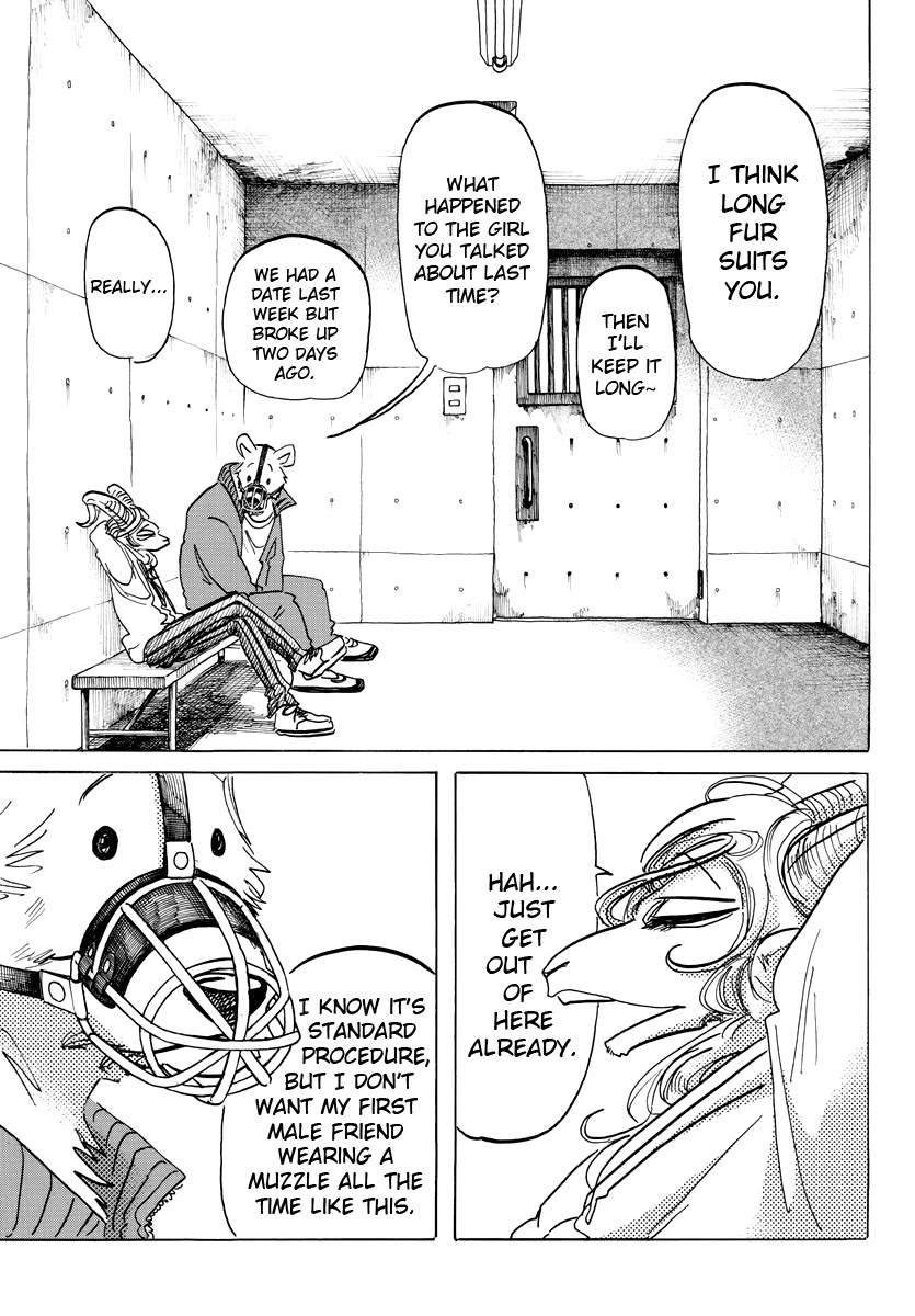 Beastars Chapter 182 page 14 - Chapter 182: Who Did You See During The Sunset On The Road To School That Day?