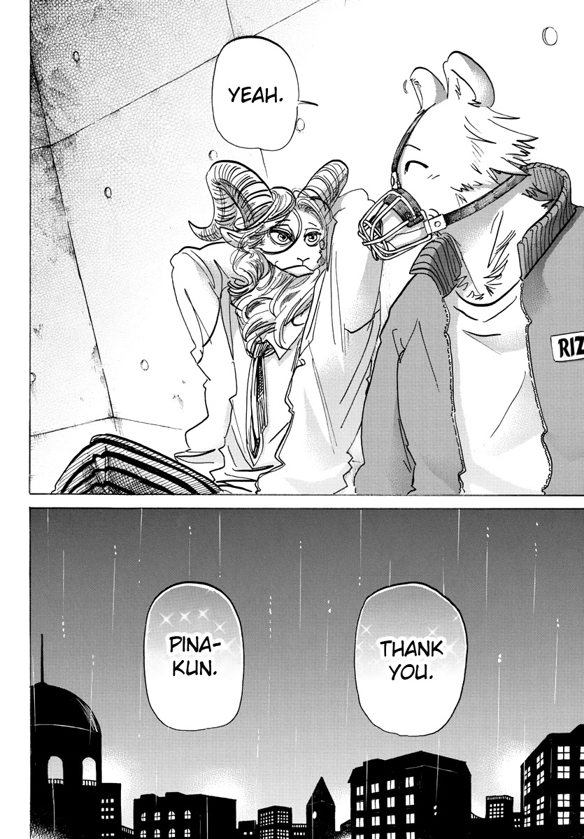 Beastars Chapter 182 page 15 - Chapter 182: Who Did You See During The Sunset On The Road To School That Day?