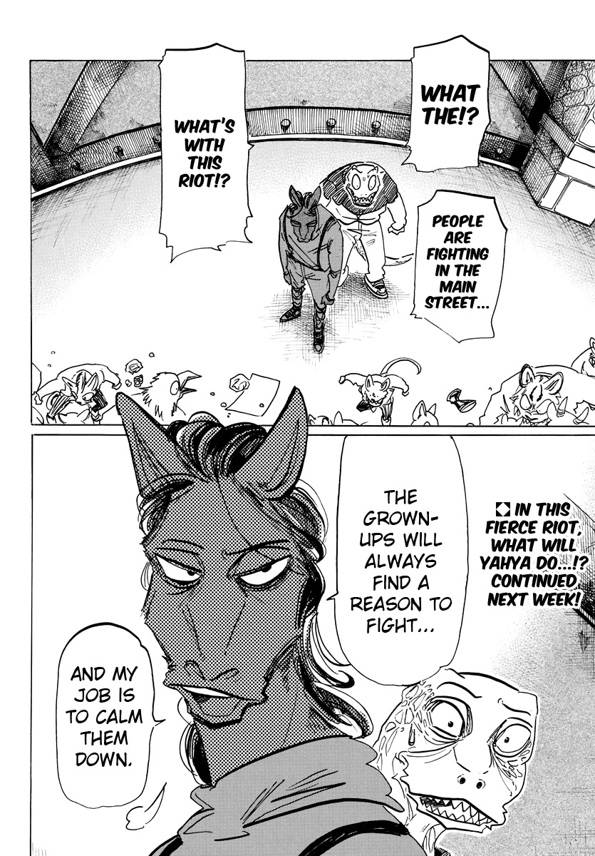 Beastars Chapter 182 page 18 - Chapter 182: Who Did You See During The Sunset On The Road To School That Day?