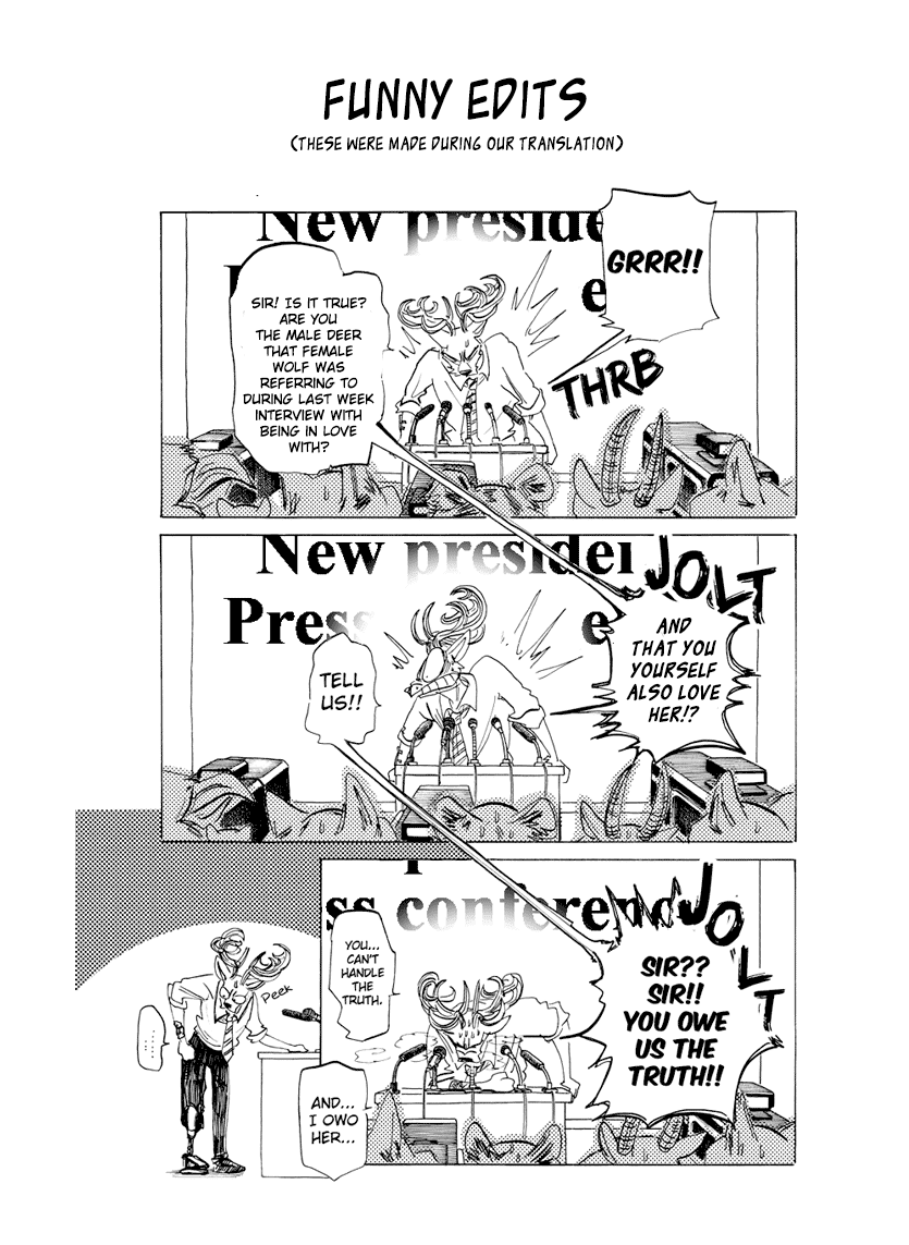 Beastars Chapter 182 page 20 - Chapter 182: Who Did You See During The Sunset On The Road To School That Day?