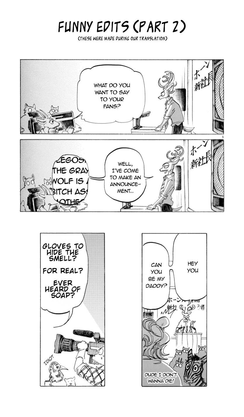 Beastars Chapter 182 page 21 - Chapter 182: Who Did You See During The Sunset On The Road To School That Day?