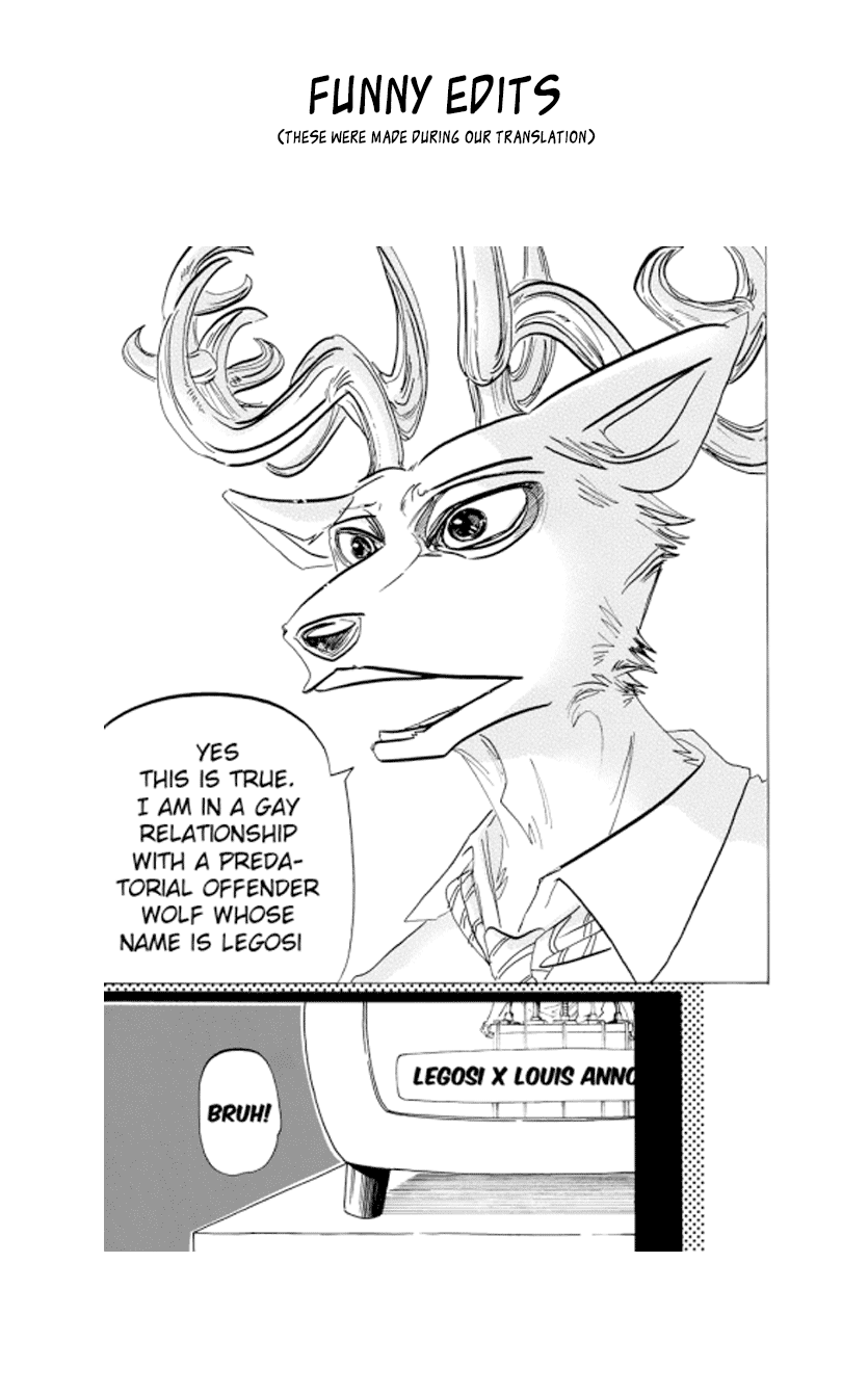 Beastars Chapter 182 page 22 - Chapter 182: Who Did You See During The Sunset On The Road To School That Day?