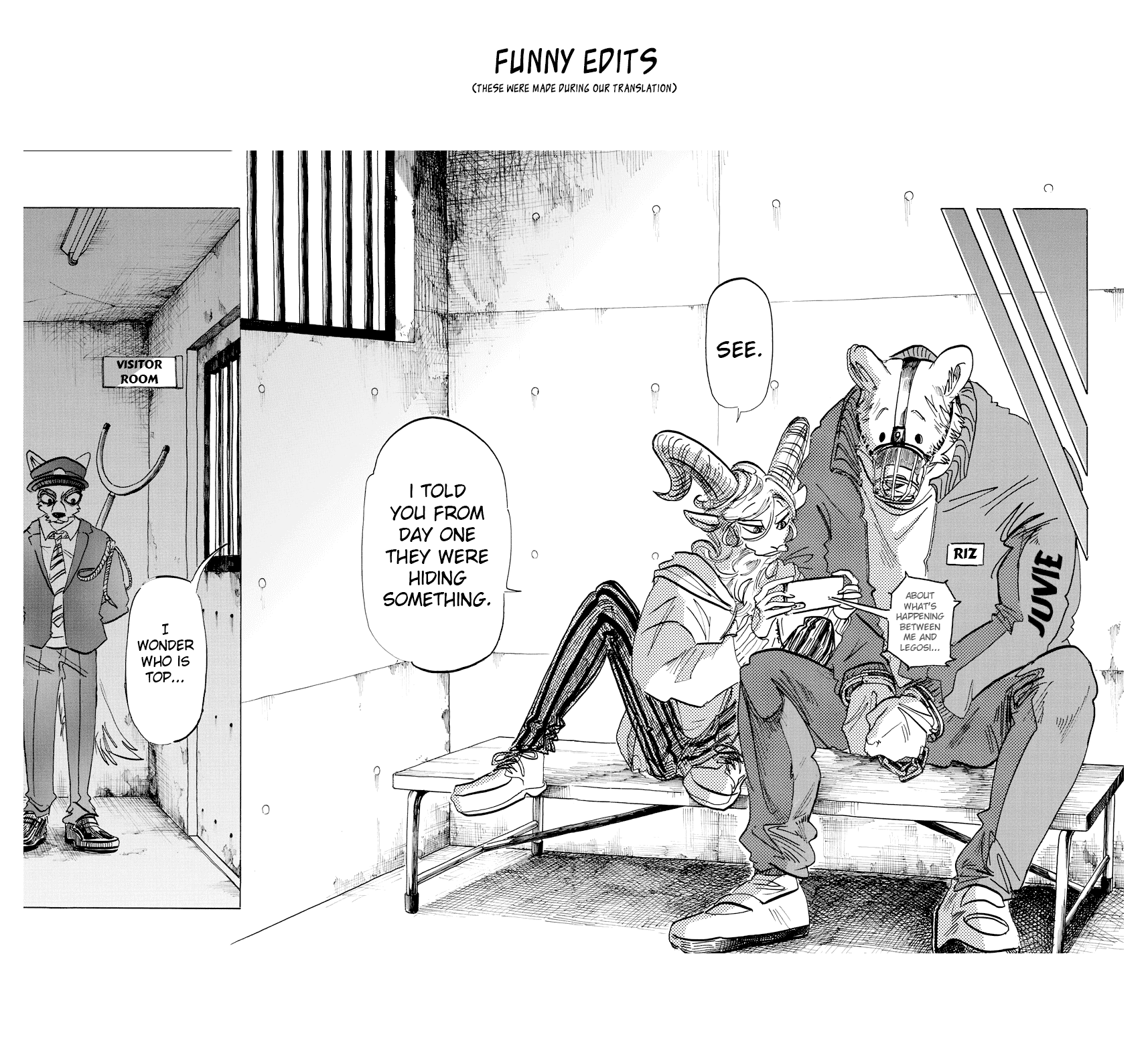 Beastars Chapter 182 page 23 - Chapter 182: Who Did You See During The Sunset On The Road To School That Day?