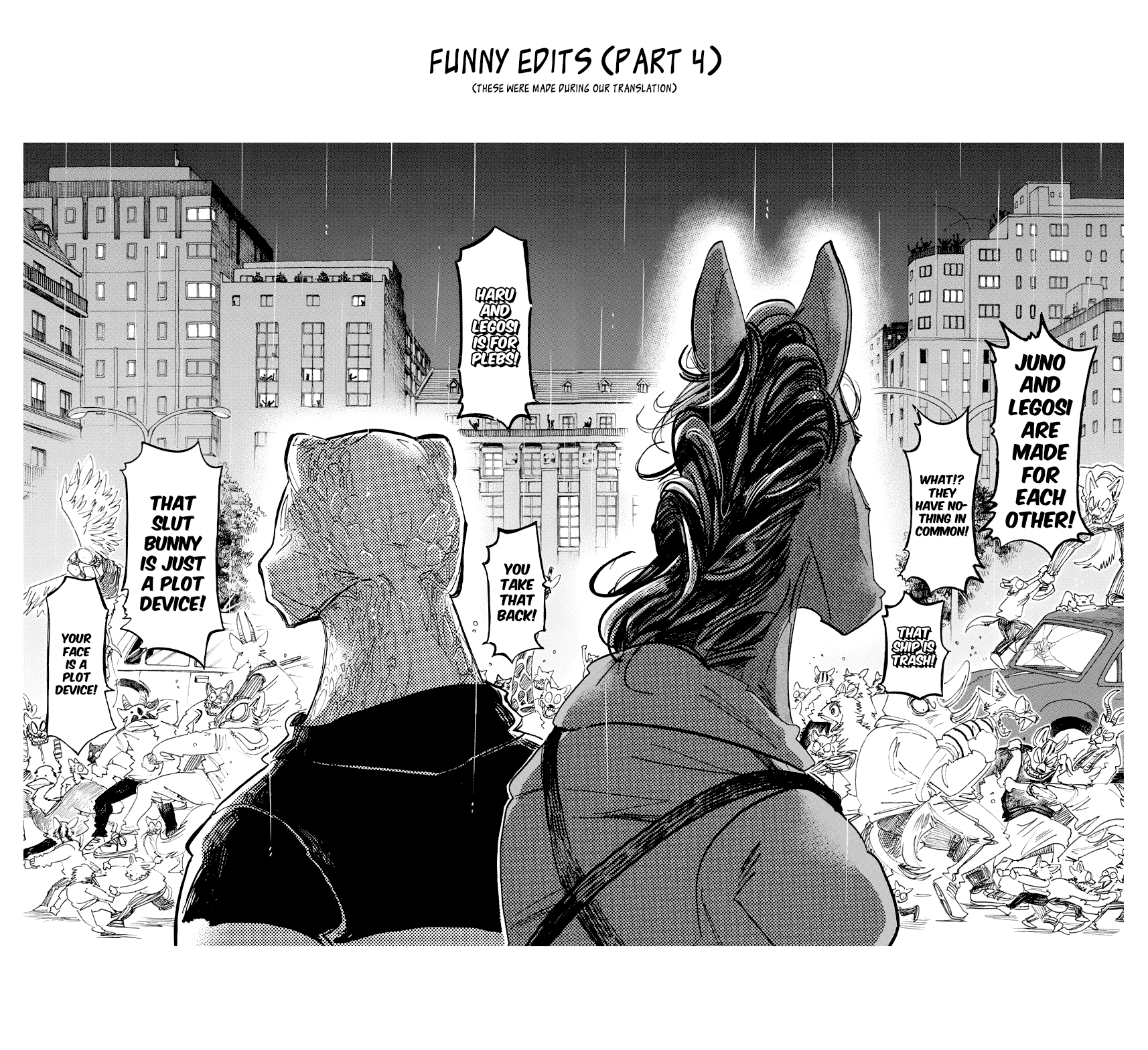 Beastars Chapter 182 page 24 - Chapter 182: Who Did You See During The Sunset On The Road To School That Day?