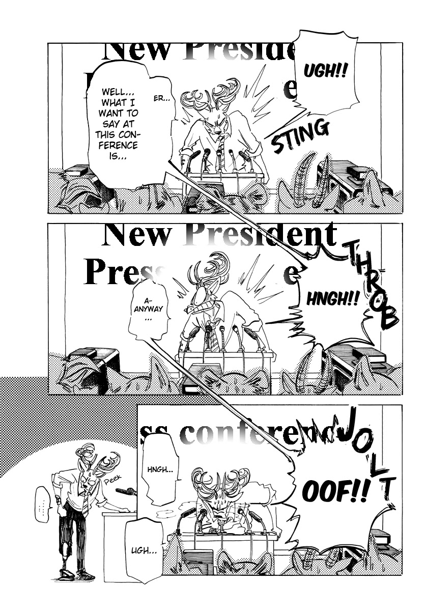 Beastars Chapter 182 page 3 - Chapter 182: Who Did You See During The Sunset On The Road To School That Day?