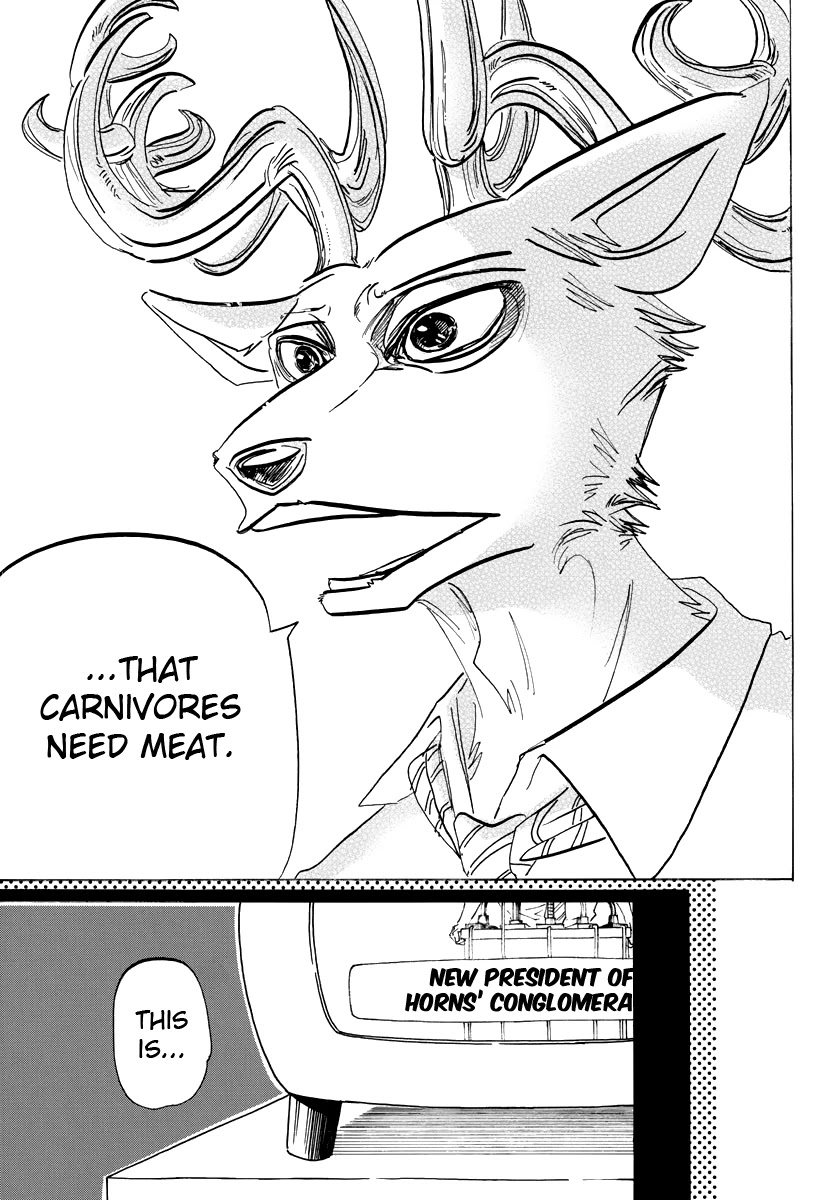 Beastars Chapter 182 page 9 - Chapter 182: Who Did You See During The Sunset On The Road To School That Day?