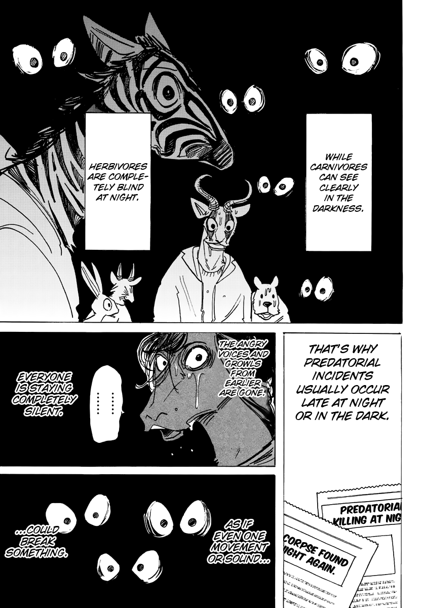 Beastars Chapter 183 page 14 - Chapter 183: Our Own Planetarium