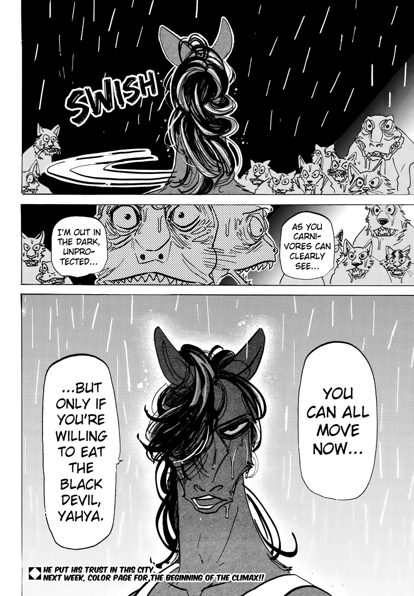 Beastars Chapter 183 page 18 - Chapter 183: Our Own Planetarium