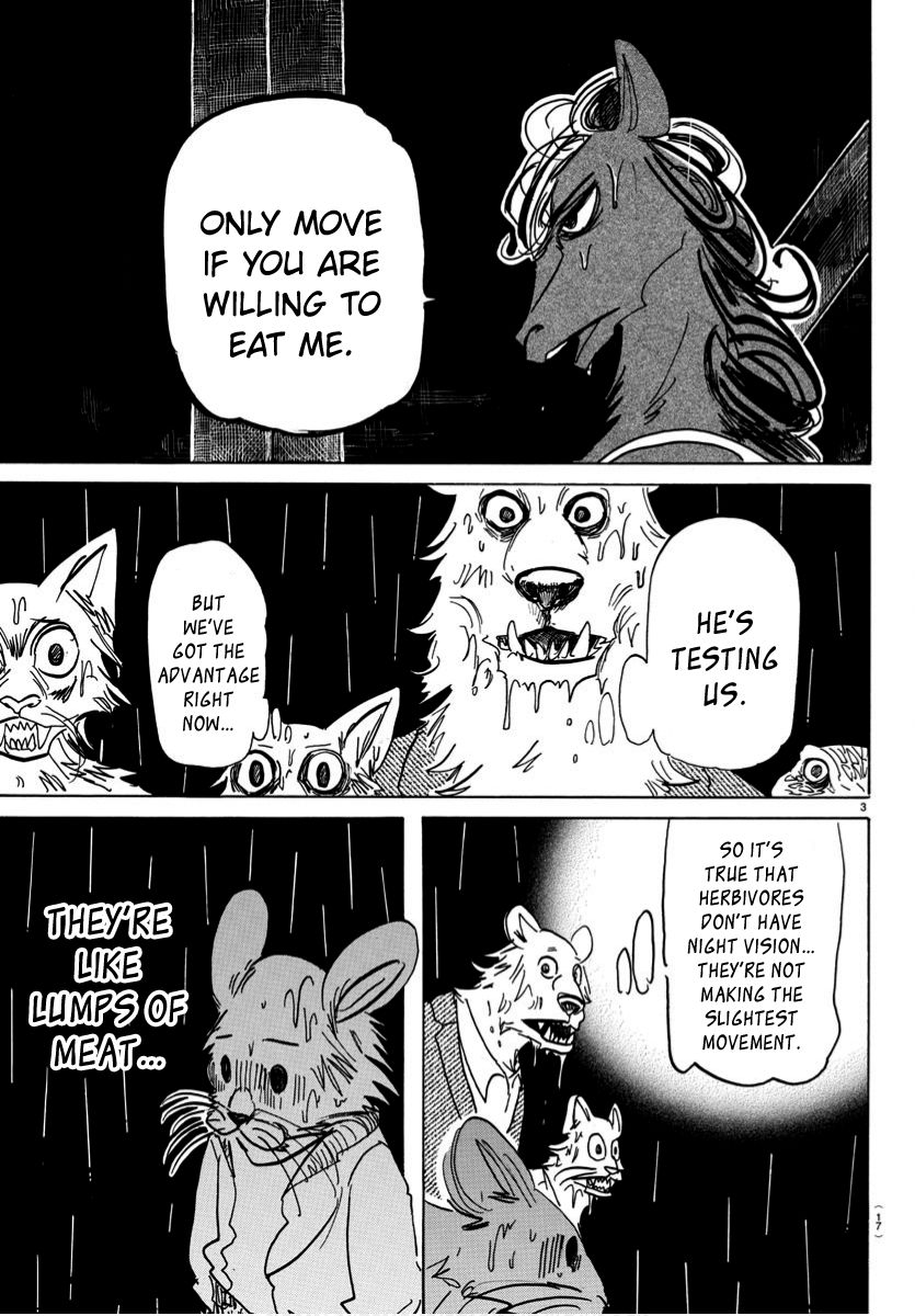 Beastars Chapter 184 page 4 - Chapter 184: We Watch the Flowers as They Blossom Into Ripe Fruit