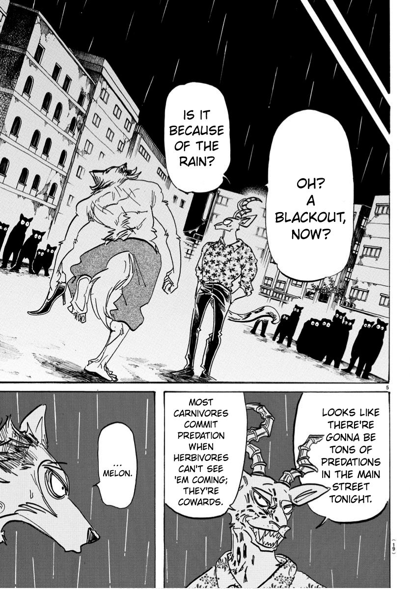 Beastars Chapter 184 page 6 - Chapter 184: We Watch the Flowers as They Blossom Into Ripe Fruit