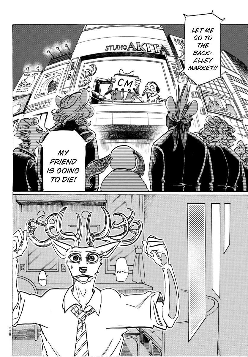 Beastars Chapter 185 page 14 - Chapter 185: Rescuing the Prince from the Transmission Tower