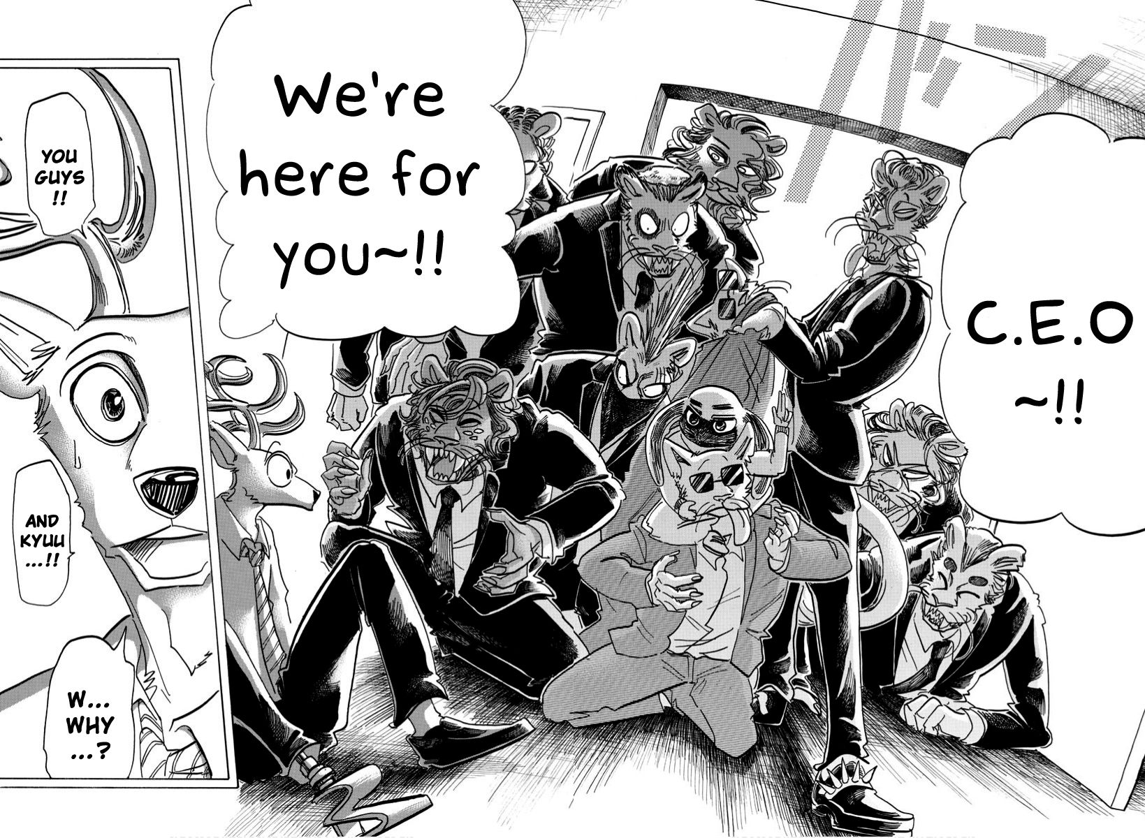 Beastars Chapter 185 page 18 - Chapter 185: Rescuing the Prince from the Transmission Tower