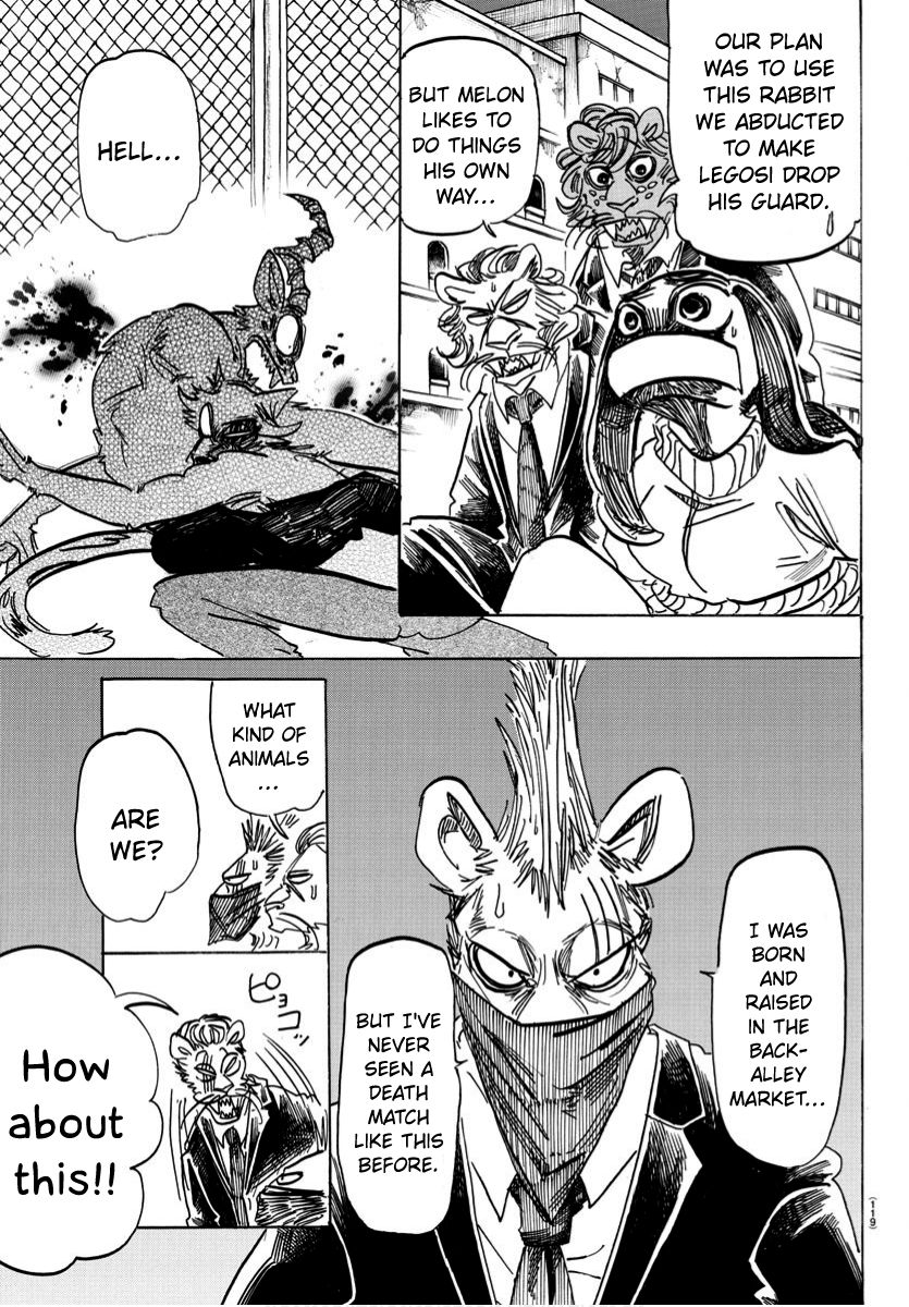 Beastars Chapter 185 page 5 - Chapter 185: Rescuing the Prince from the Transmission Tower