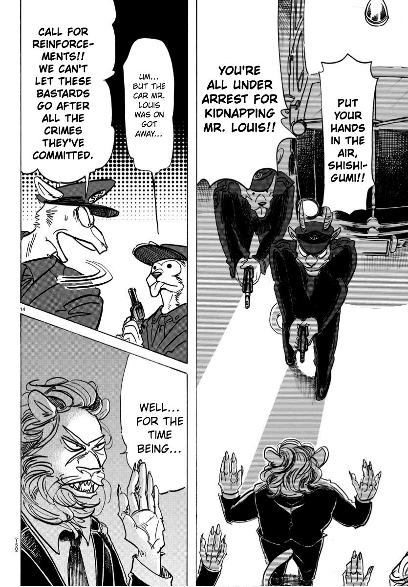 Beastars Chapter 186 page 13 - Chapter 186: A Black Parachute That Was Made to Be Opened at This Day