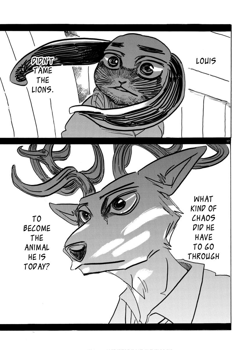 Beastars Chapter 186 page 16 - Chapter 186: A Black Parachute That Was Made to Be Opened at This Day