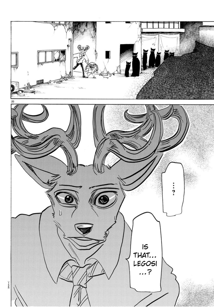 Beastars Chapter 186 page 19 - Chapter 186: A Black Parachute That Was Made to Be Opened at This Day