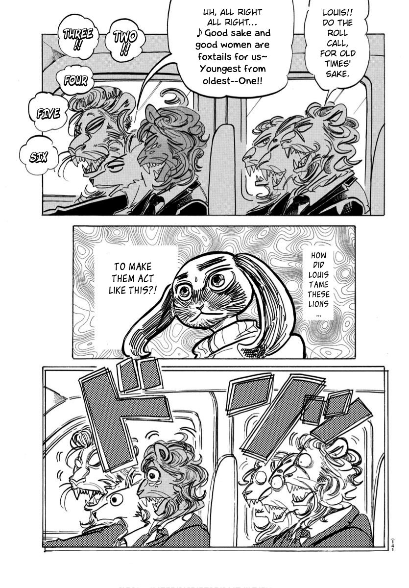 Beastars Chapter 186 page 5 - Chapter 186: A Black Parachute That Was Made to Be Opened at This Day