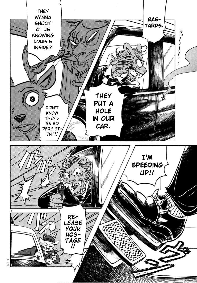Beastars Chapter 186 page 6 - Chapter 186: A Black Parachute That Was Made to Be Opened at This Day