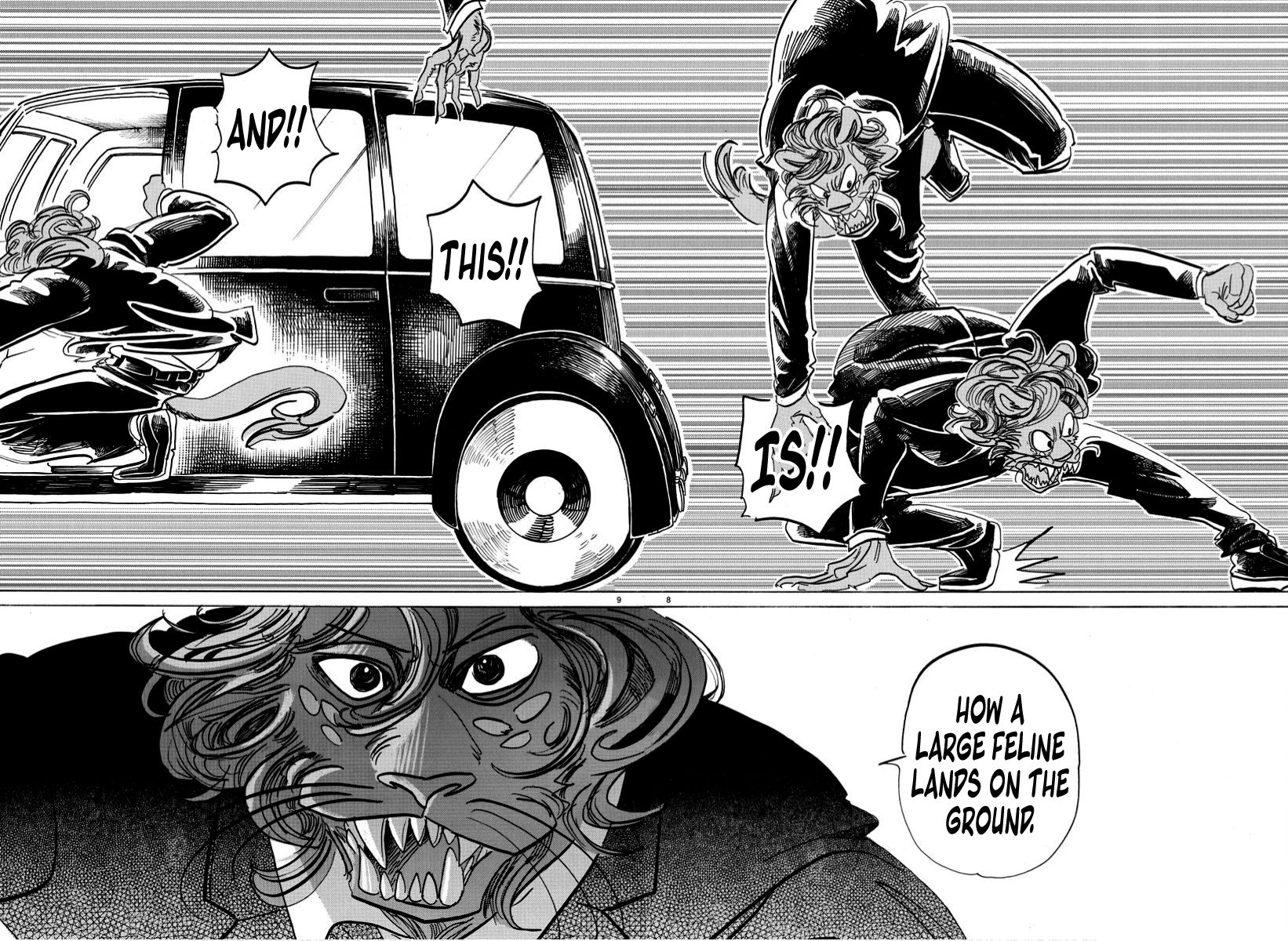 Beastars Chapter 186 page 8 - Chapter 186: A Black Parachute That Was Made to Be Opened at This Day