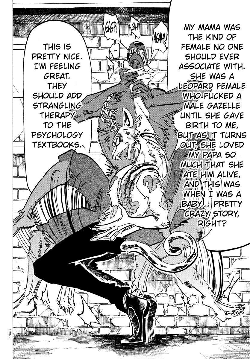 Beastars Chapter 187 page 10 - Chapter 187: An Examination of the Phrase "Running Like a Rabbit