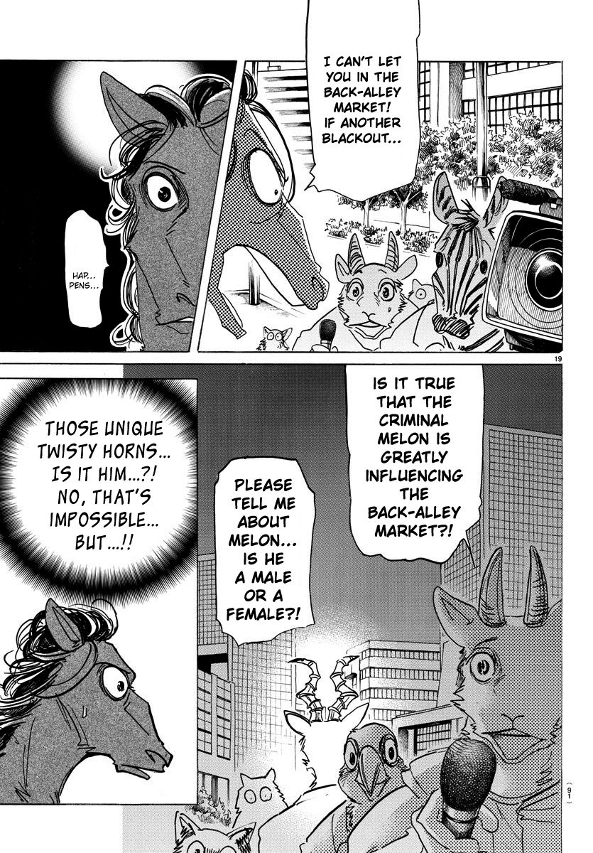 Beastars Chapter 187 page 19 - Chapter 187: An Examination of the Phrase "Running Like a Rabbit