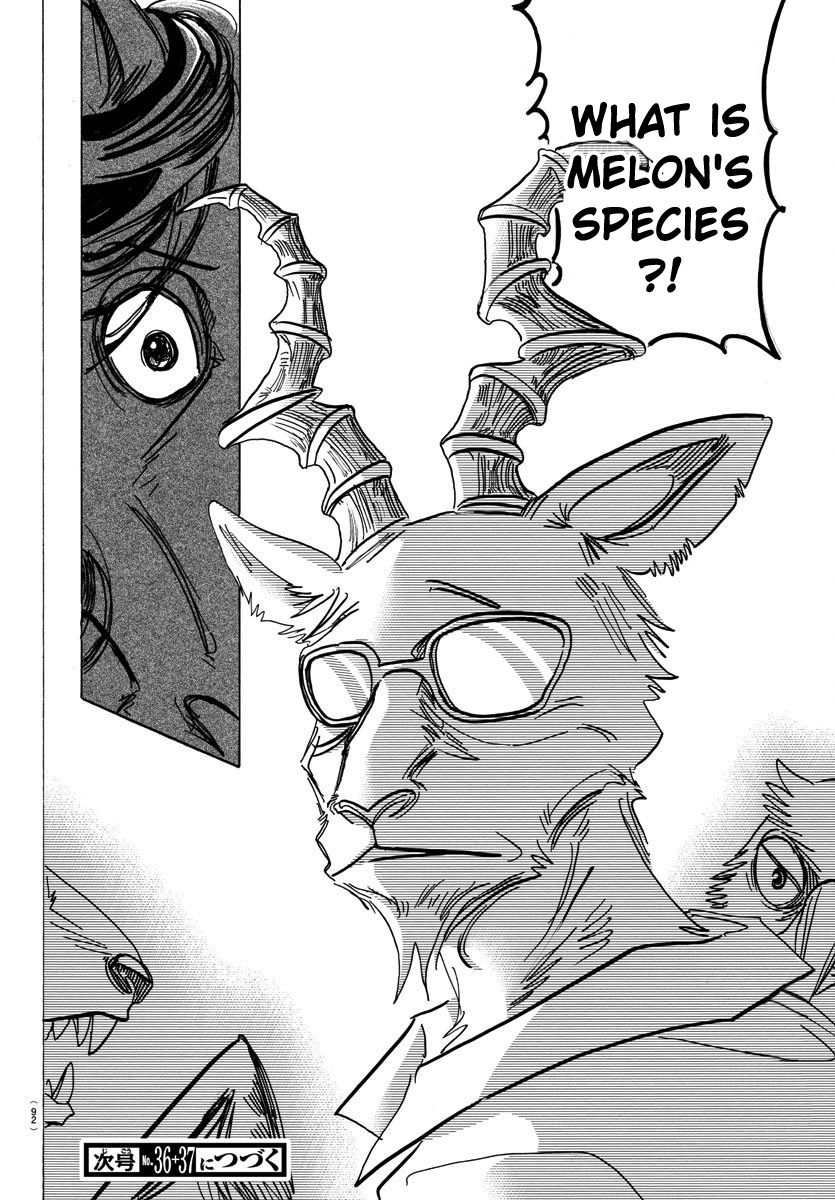 Beastars Chapter 187 page 20 - Chapter 187: An Examination of the Phrase "Running Like a Rabbit