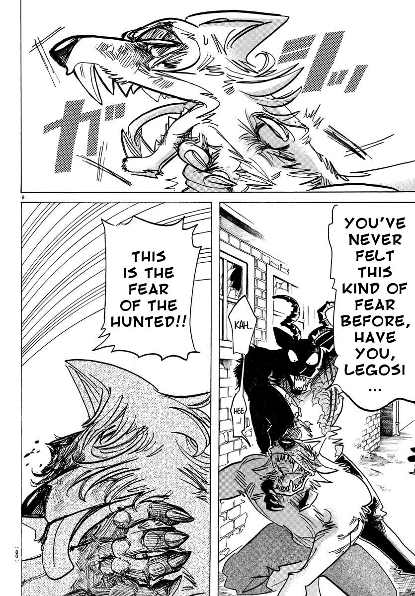 Beastars Chapter 187 page 8 - Chapter 187: An Examination of the Phrase "Running Like a Rabbit