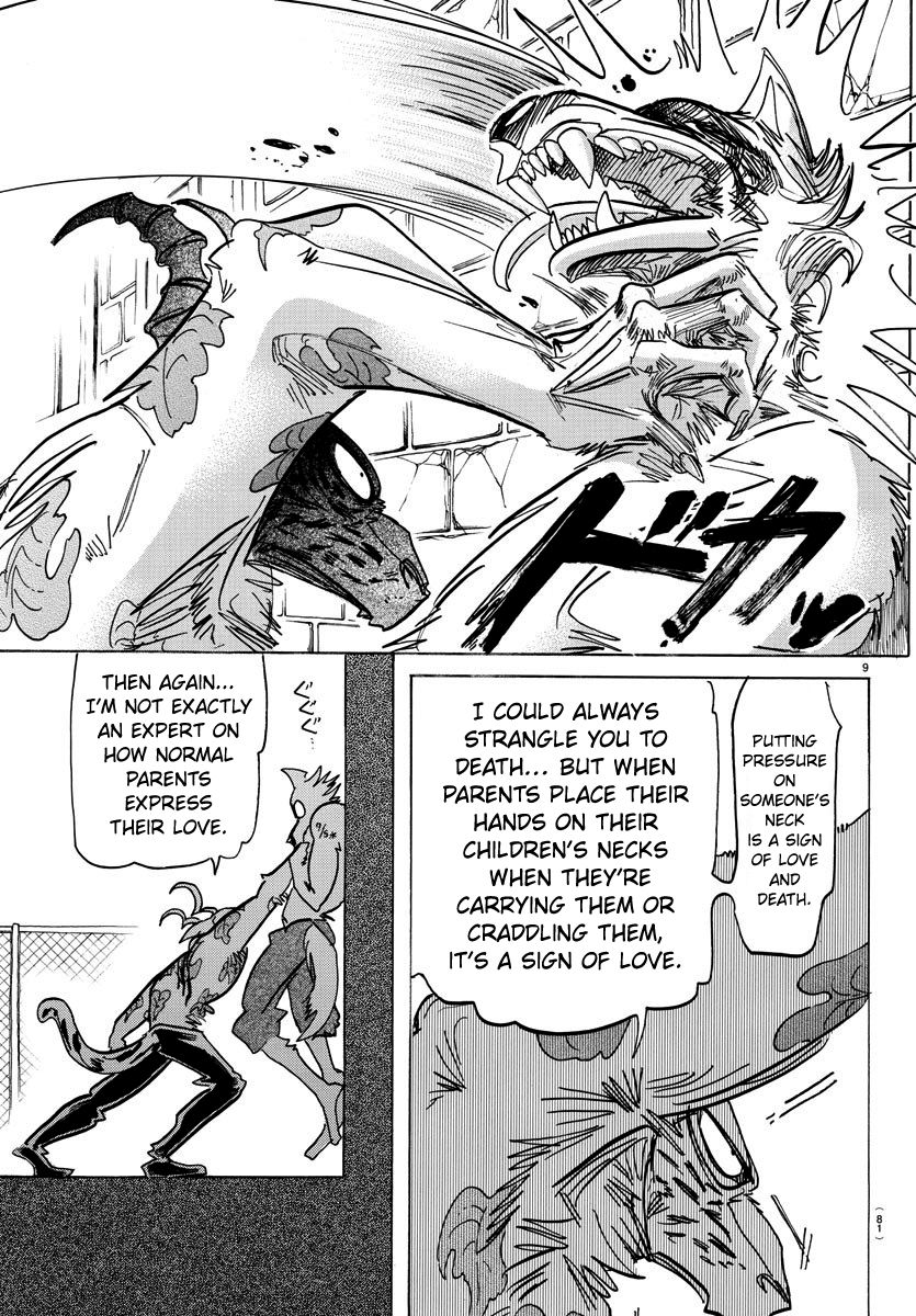 Beastars Chapter 187 page 9 - Chapter 187: An Examination of the Phrase "Running Like a Rabbit