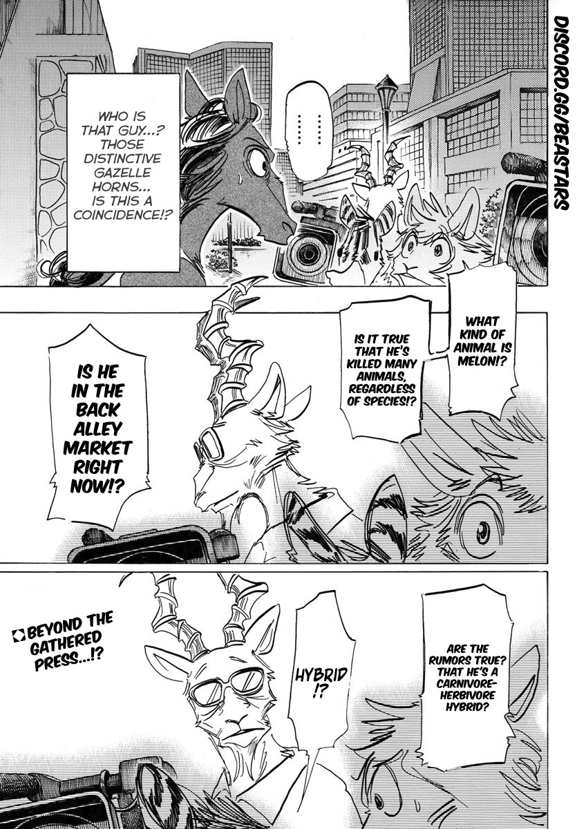 Beastars Chapter 188 page 1 - Chapter 188: Raise Your Neglectful Hand
