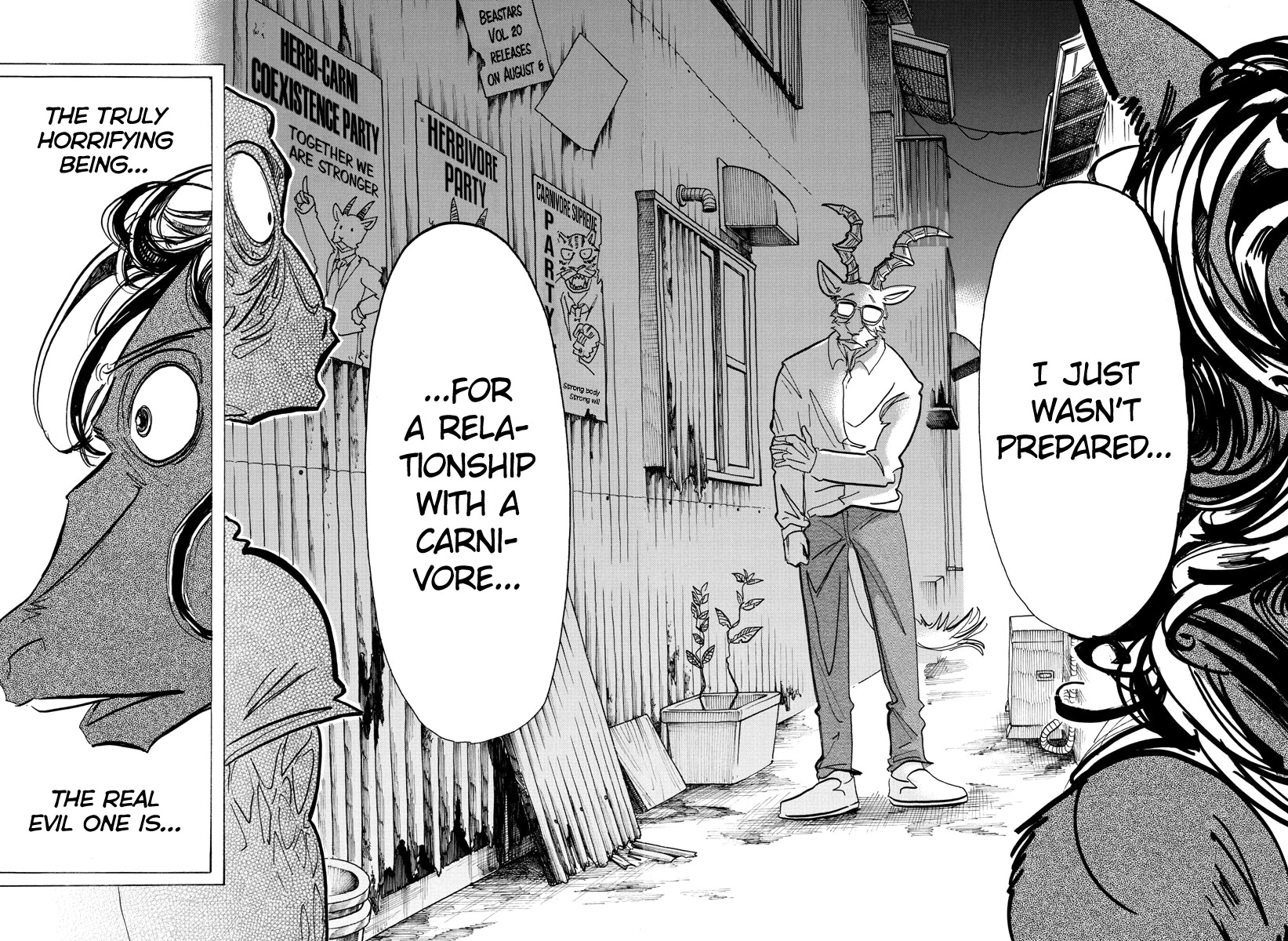 Beastars Chapter 188 page 15 - Chapter 188: Raise Your Neglectful Hand