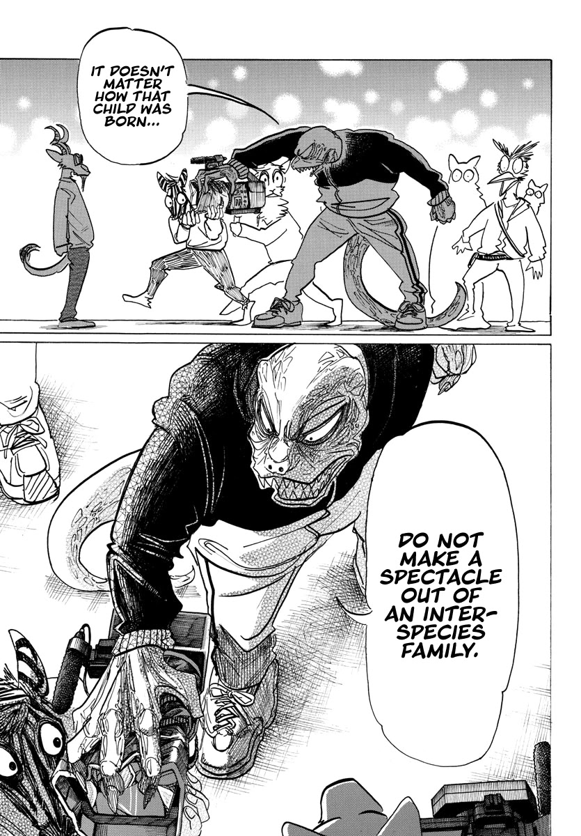 Beastars Chapter 188 page 6 - Chapter 188: Raise Your Neglectful Hand