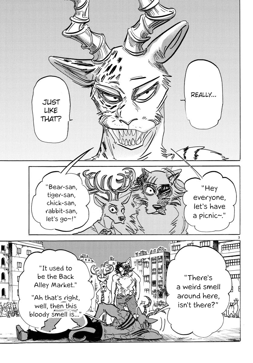 Beastars Chapter 191 page 3 - Chapter 191: What If You Were Melon-kun From Class 2-C?