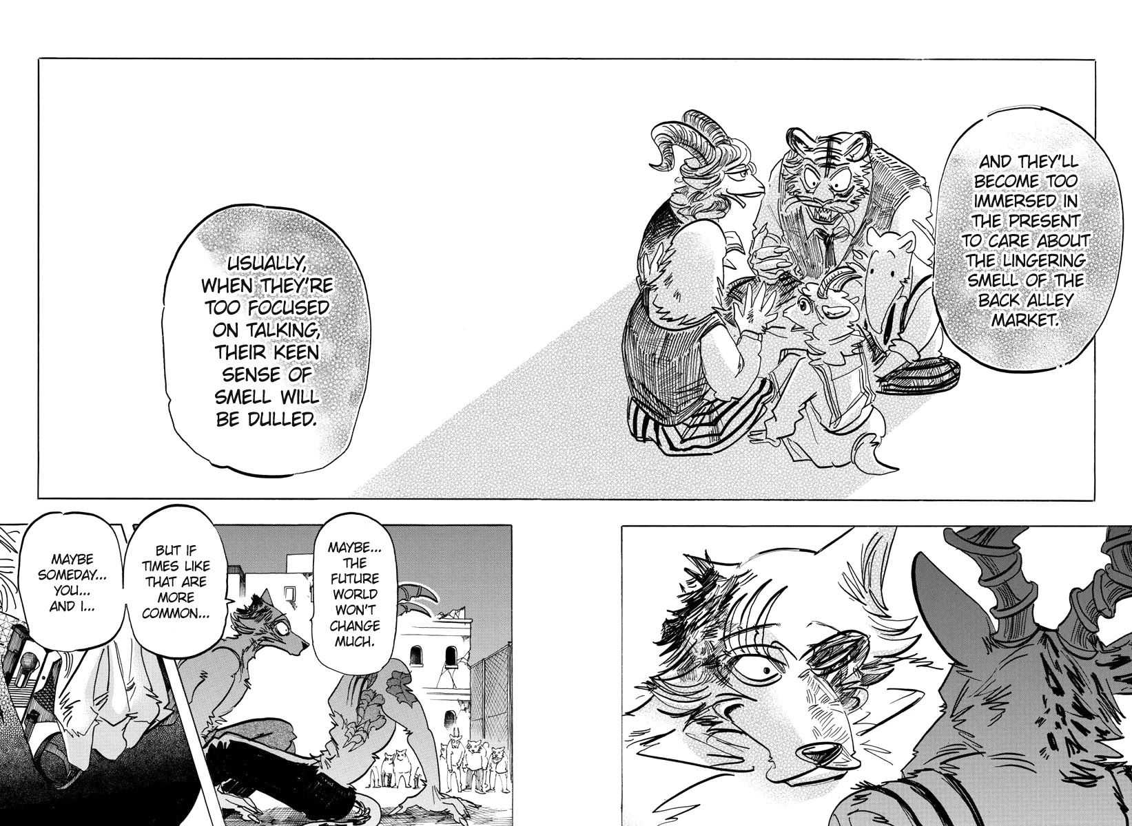 Beastars Chapter 191 page 7 - Chapter 191: What If You Were Melon-kun From Class 2-C?