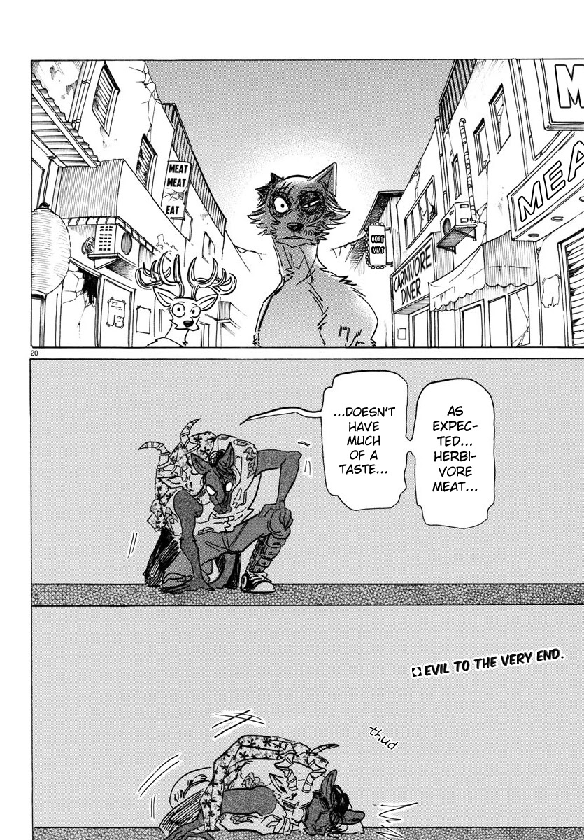 Beastars Chapter 192 page 18 - Chapter 192: The Path Of Evil