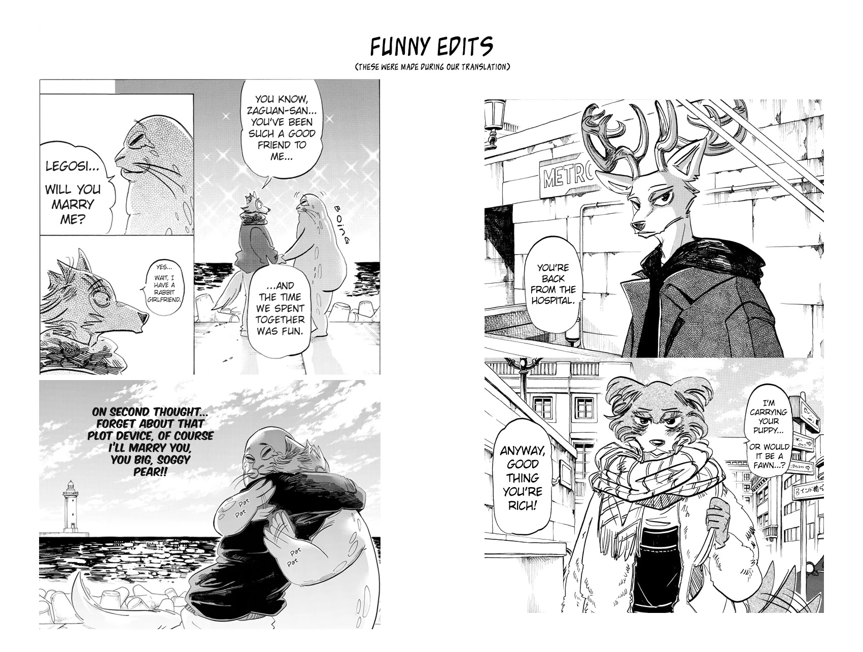 Beastars Chapter 193 page 22 - Chapter 193: Part of Your World