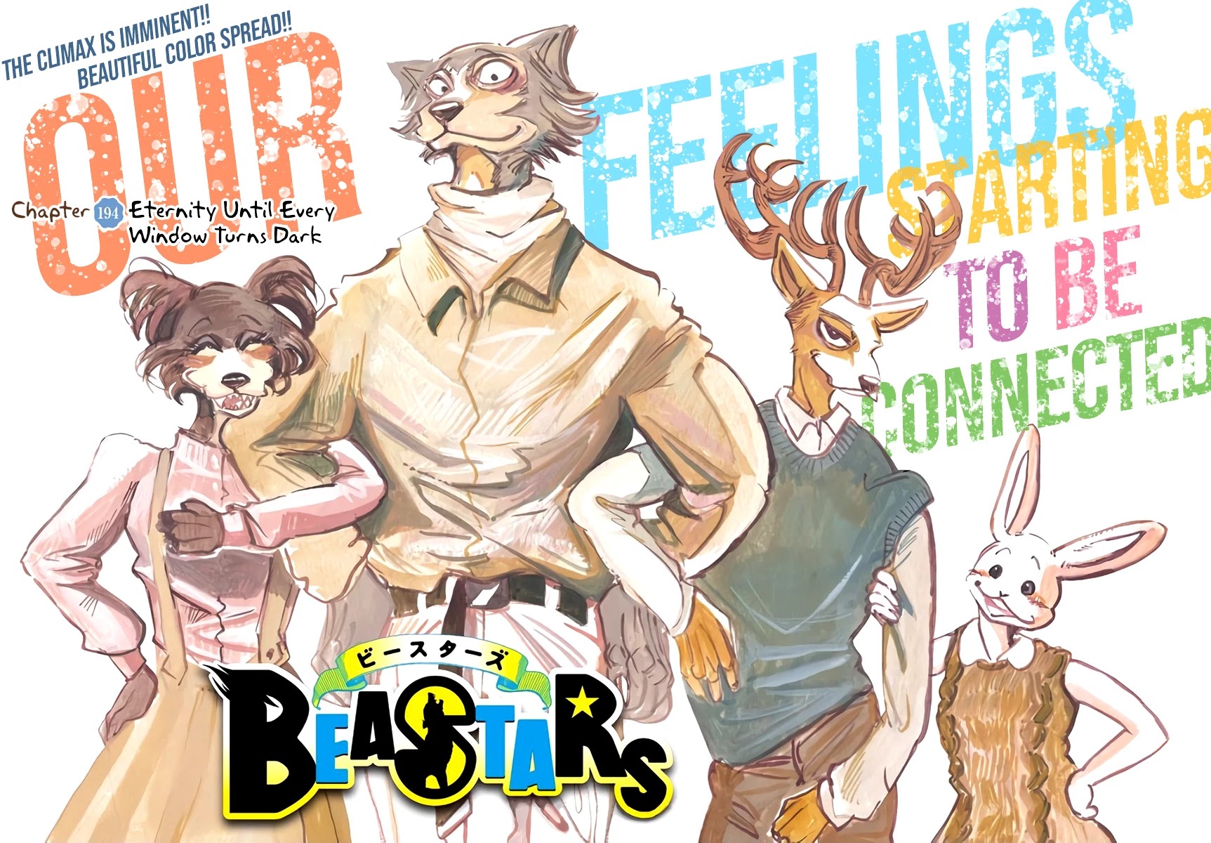 Beastars Chapter 194 page 1 - Chapter 194: Eternity Until Every Window Turns Dark