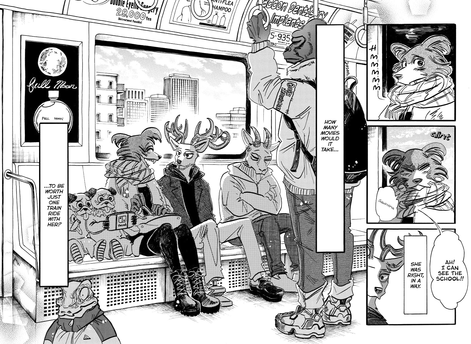 Beastars Chapter 194 page 9 - Chapter 194: Eternity Until Every Window Turns Dark