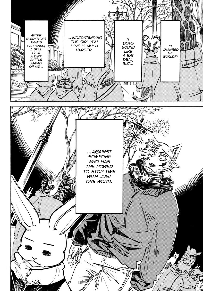 Beastars Chapter 195 page 10 - Chapter 195: The Last One-On-One Battle of The Mammals