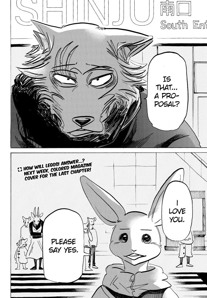 Beastars Chapter 195 page 19 - Chapter 195: The Last One-On-One Battle of The Mammals