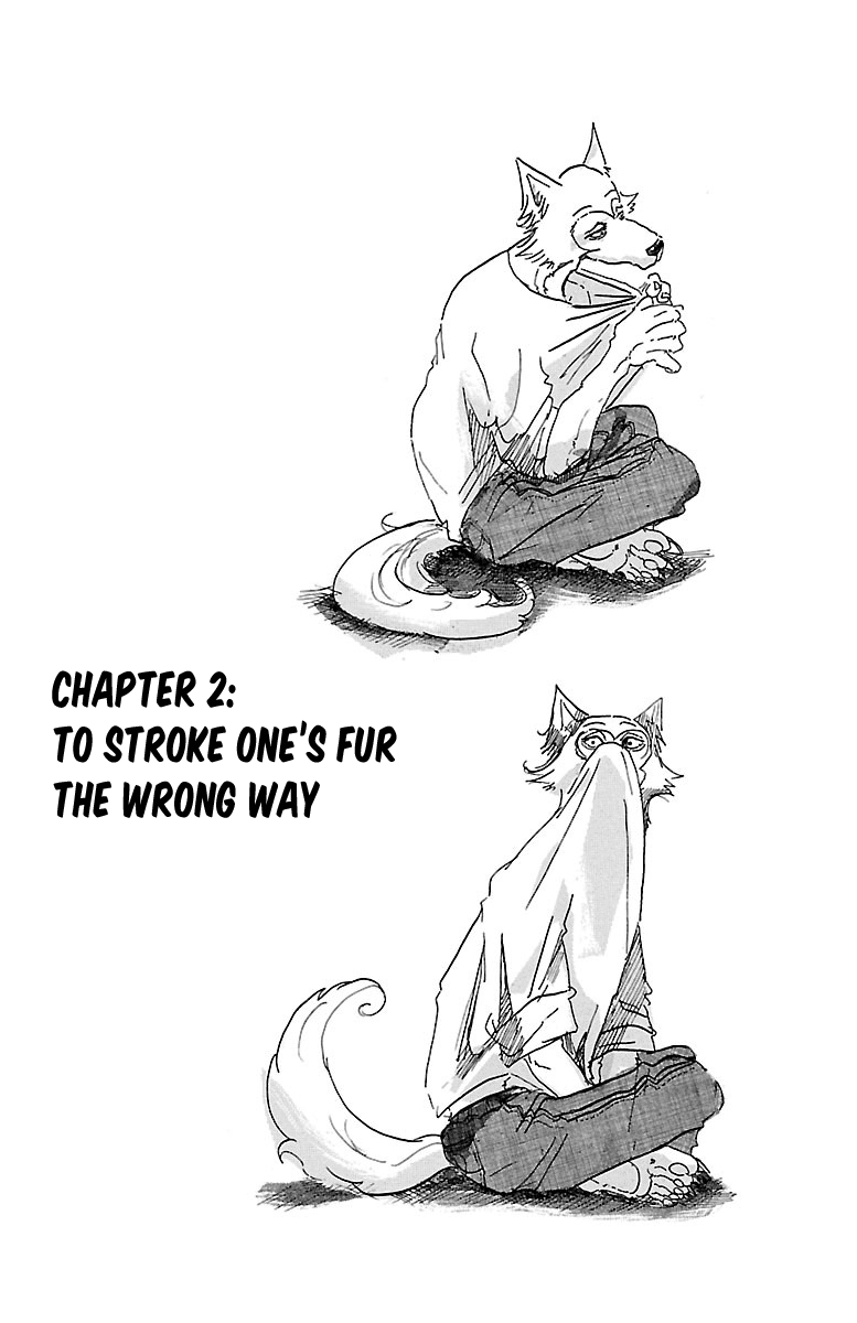Beastars Chapter 2 page 1 - Chapter 2: To Stroke One's Fur the Wrong Way
