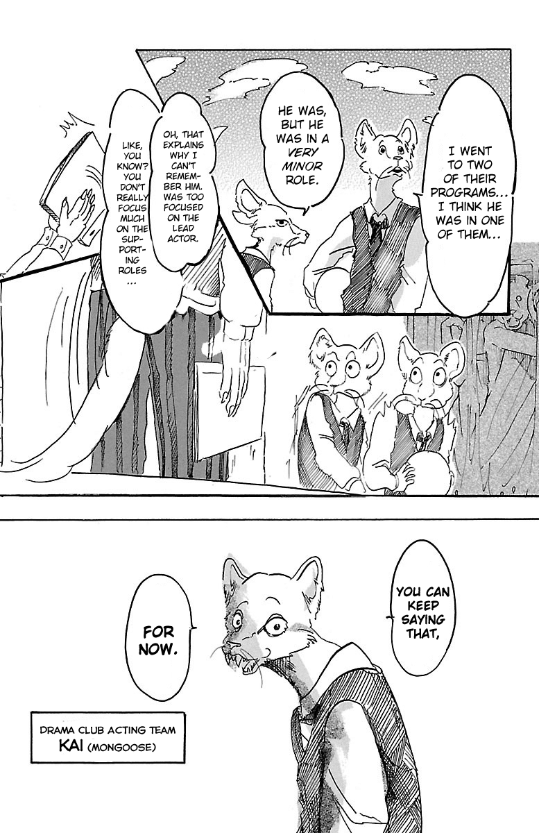 Beastars Chapter 2 page 14 - Chapter 2: To Stroke One's Fur the Wrong Way