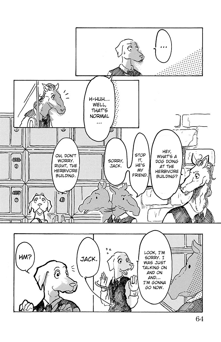Beastars Chapter 2 page 6 - Chapter 2: To Stroke One's Fur the Wrong Way