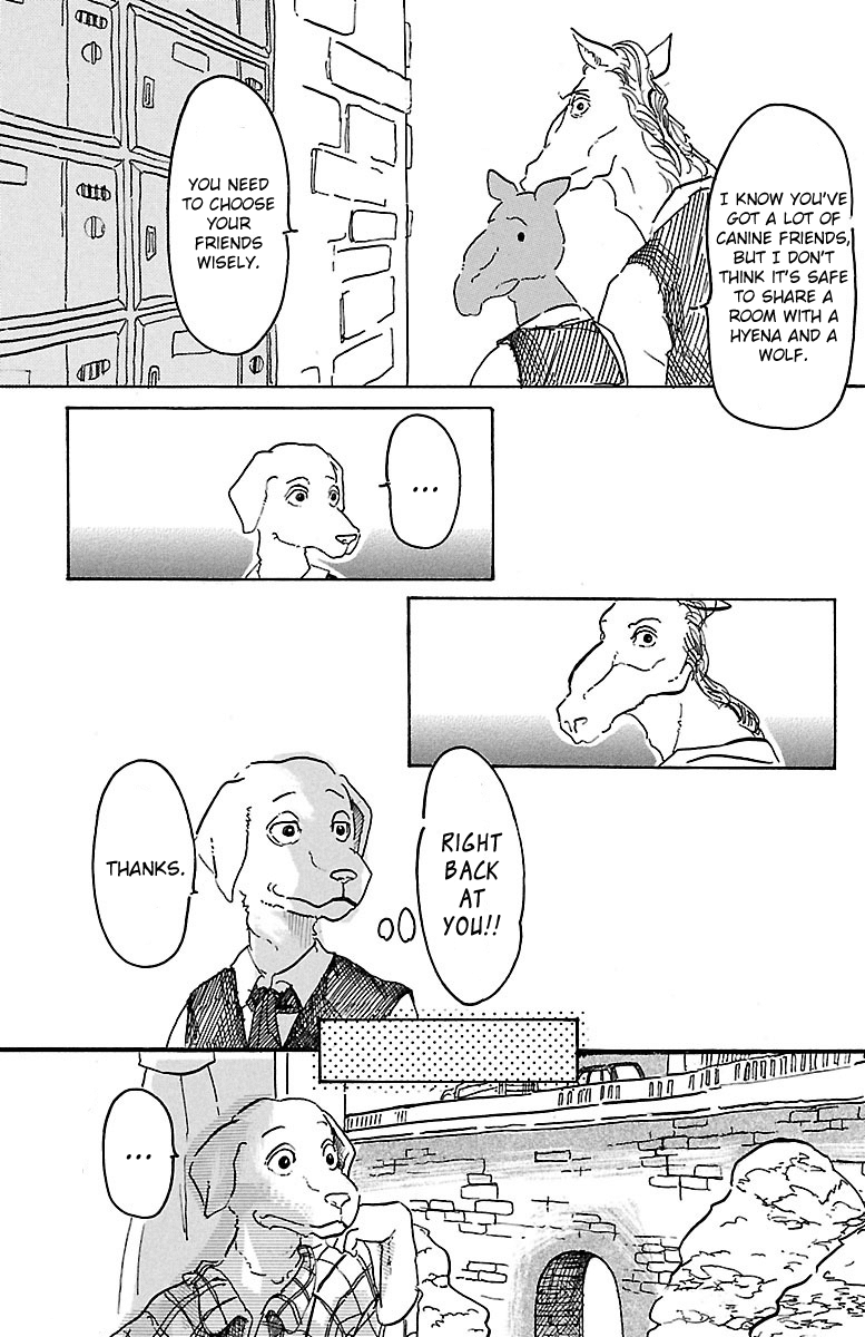 Beastars Chapter 2 page 7 - Chapter 2: To Stroke One's Fur the Wrong Way