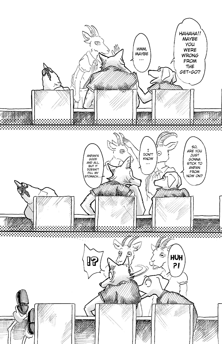 Beastars Chapter 20 page 14 - Chapter 20: The Customer Who Sits Next to Me