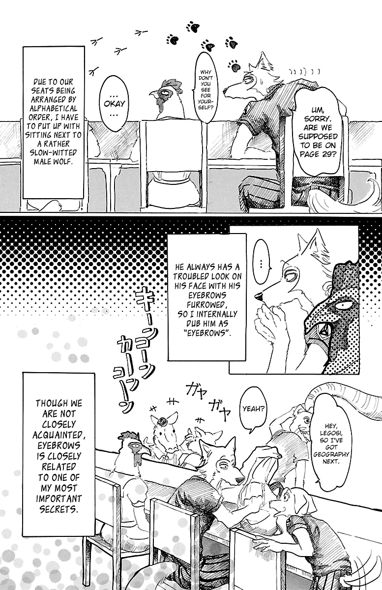 Beastars Chapter 20 page 3 - Chapter 20: The Customer Who Sits Next to Me