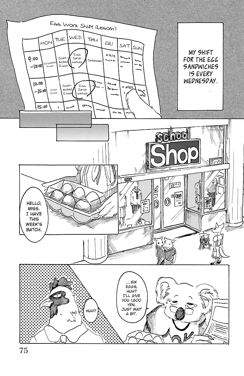 Beastars Chapter 20 page 7 - Chapter 20: The Customer Who Sits Next to Me