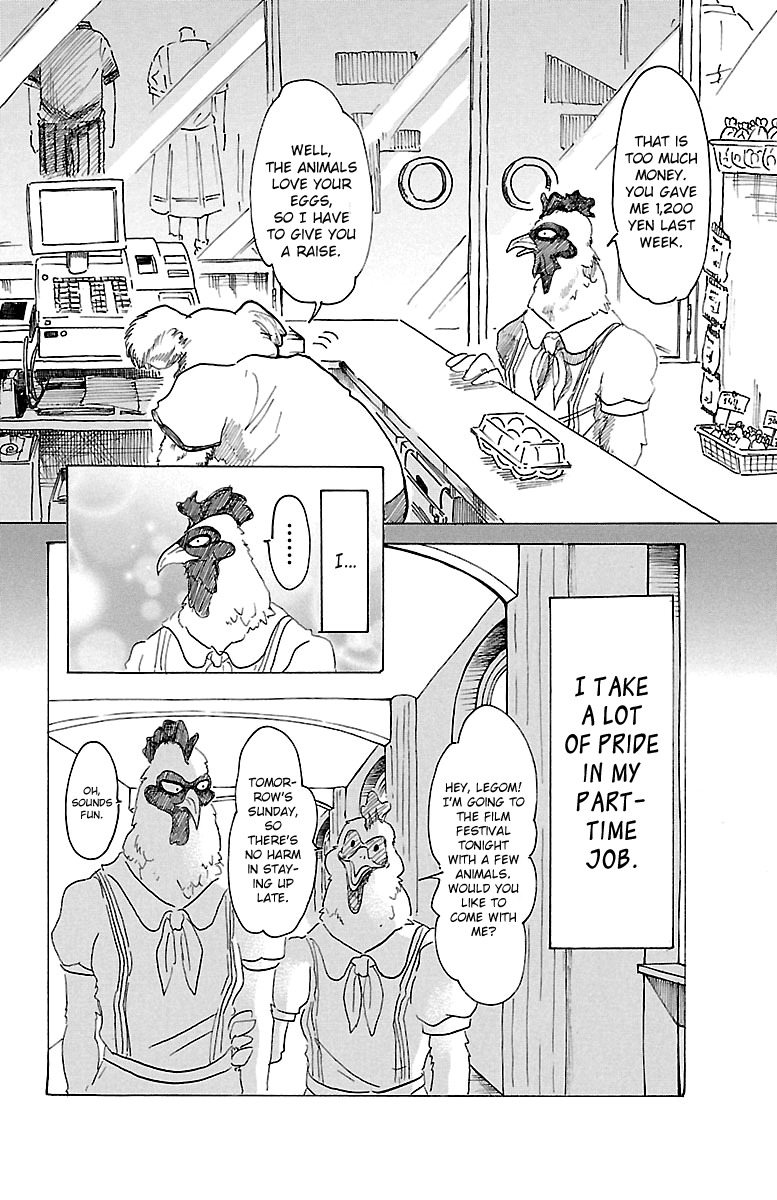 Beastars Chapter 20 page 8 - Chapter 20: The Customer Who Sits Next to Me